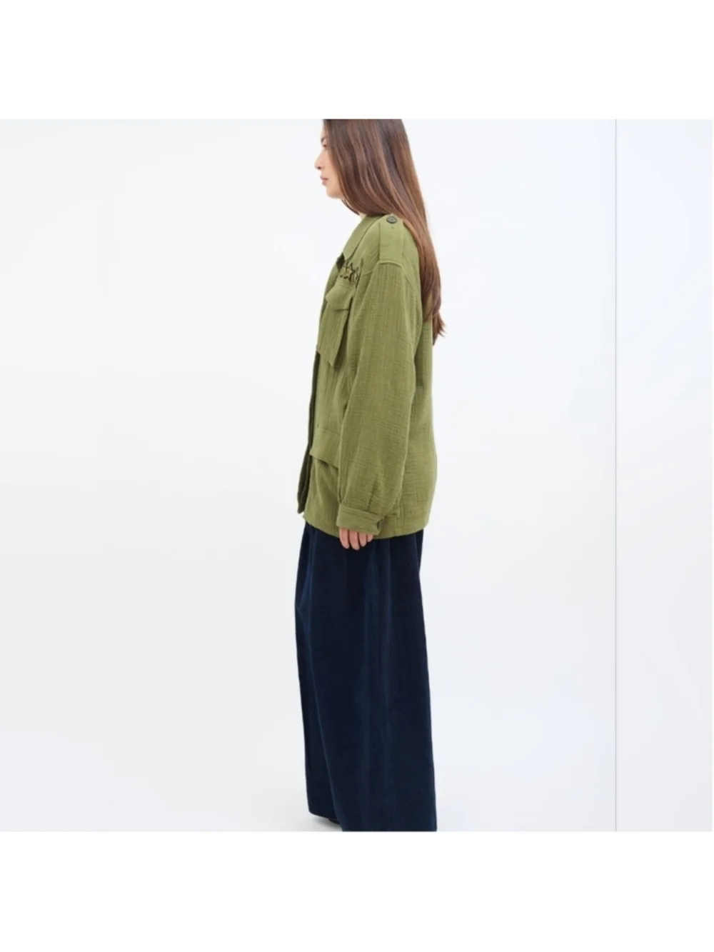Smythe jacket oversized XS/S in EUC